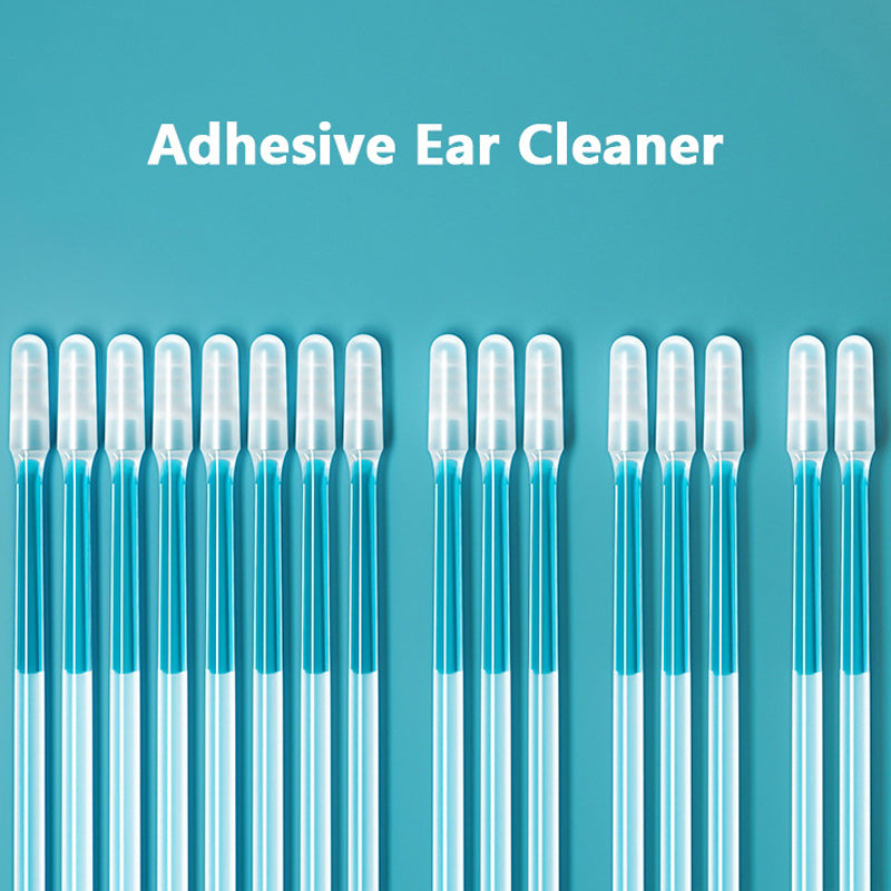 Professional Disposable Silicone Ear Wax Remover Sticky Ear Pick, Reusable Adhesive Ear Cleaner for Kids, Adults