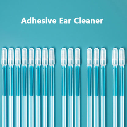 Professional Disposable Silicone Ear Wax Remover Sticky Ear Pick, Reusable Adhesive Ear Cleaner for Kids, Adults