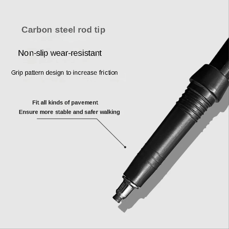 2PCS Trekking Poles Walking Sticks Alpenstock, Telescopic Ultralight Premium, Adjustable Quick Lock Hiking Cane