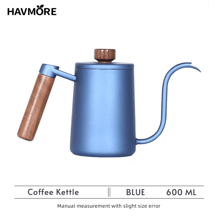 Precision Pour Stainless Steel Gooseneck Coffee Kettle 600ml