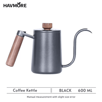 Precision Pour Stainless Steel Gooseneck Coffee Kettle 600ml