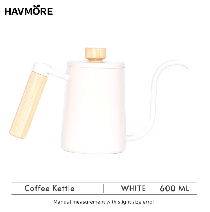 Precision Pour Stainless Steel Gooseneck Coffee Kettle 600ml