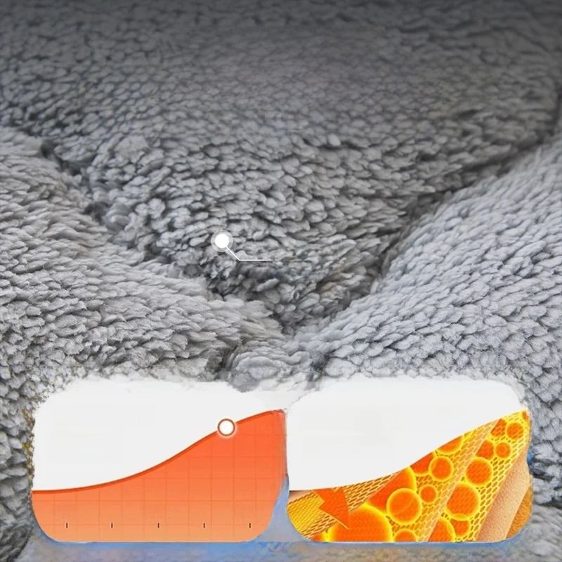 Soft Lamb Velvet Foldable Mattress Pad