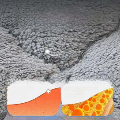 Soft Lamb Velvet Foldable Mattress Pad