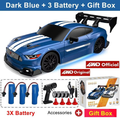 4WD RC Drift Car – High-Speed Remote Control Racing Car with GTRPRO/AE86PRO Design