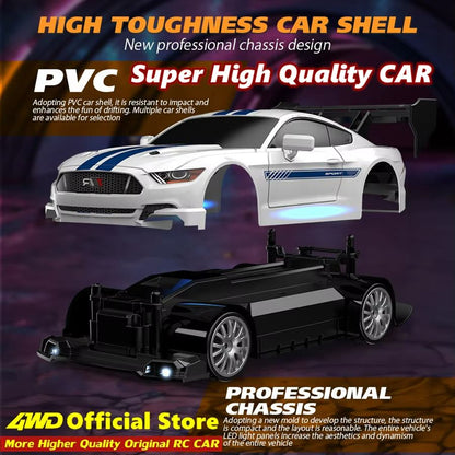 4WD RC Drift Car – High-Speed Remote Control Racing Car with GTRPRO/AE86PRO Design