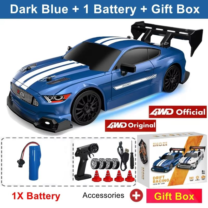 4WD RC Drift Car – High-Speed Remote Control Racing Car with GTRPRO/AE86PRO Design