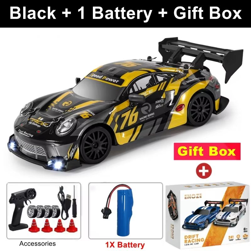 4WD RC Drift Car – High-Speed Remote Control Racing Car with GTRPRO/AE86PRO Design