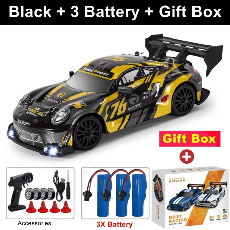 4WD RC Drift Car – High-Speed Remote Control Racing Car with GTRPRO/AE86PRO Design
