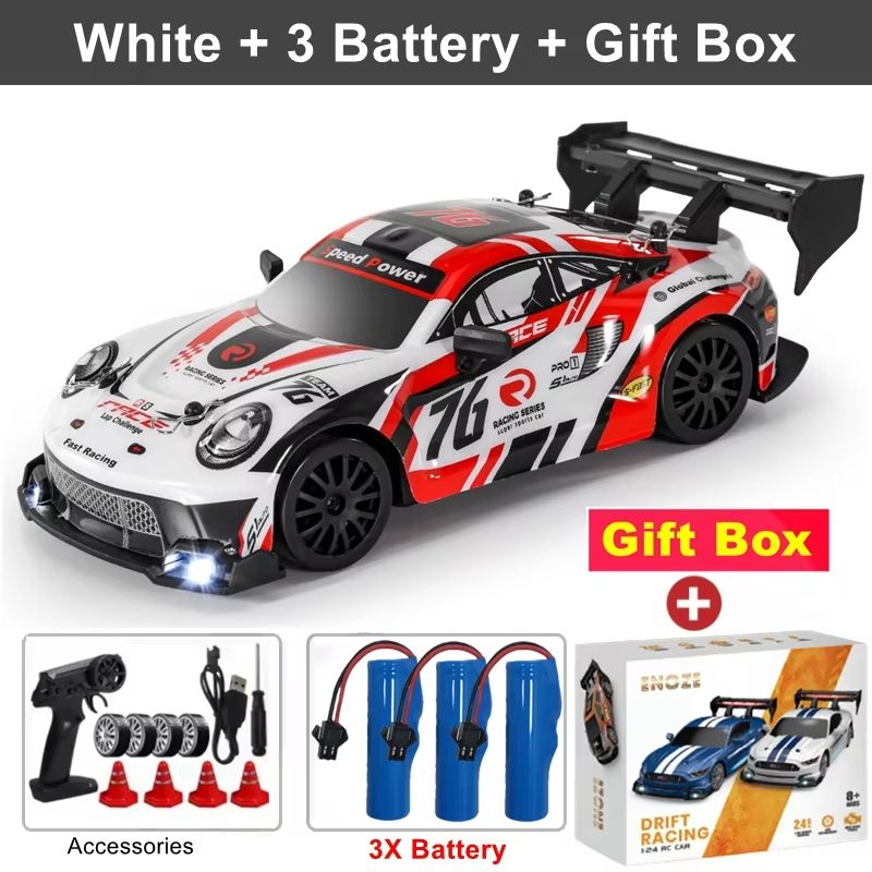 4WD RC Drift Car – High-Speed Remote Control Racing Car with GTRPRO/AE86PRO Design