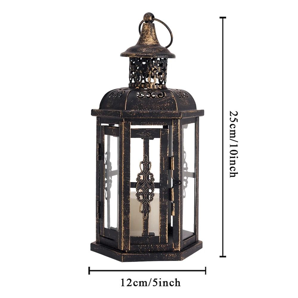 Vintage Nordic Hanging Lantern Candle Holder For Home And Wedding Decor