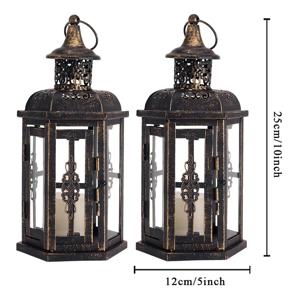Vintage Nordic Hanging Lantern Candle Holder For Home And Wedding Decor