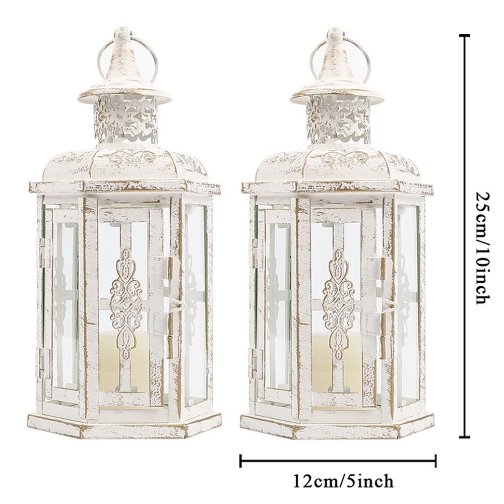 Vintage Nordic Hanging Lantern Candle Holder For Home And Wedding Decor