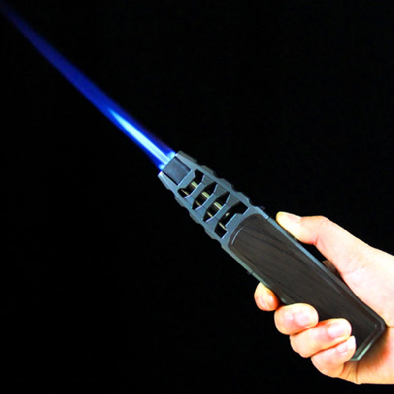 JOBON Jet Flame Pen Airbrush Butane Tube Lighter, Windproof Metal Gas Kitchen BBQ & Cigar Torch