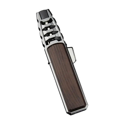 JOBON Jet Flame Pen Airbrush Butane Tube Lighter, Windproof Metal Gas Kitchen BBQ & Cigar Torch