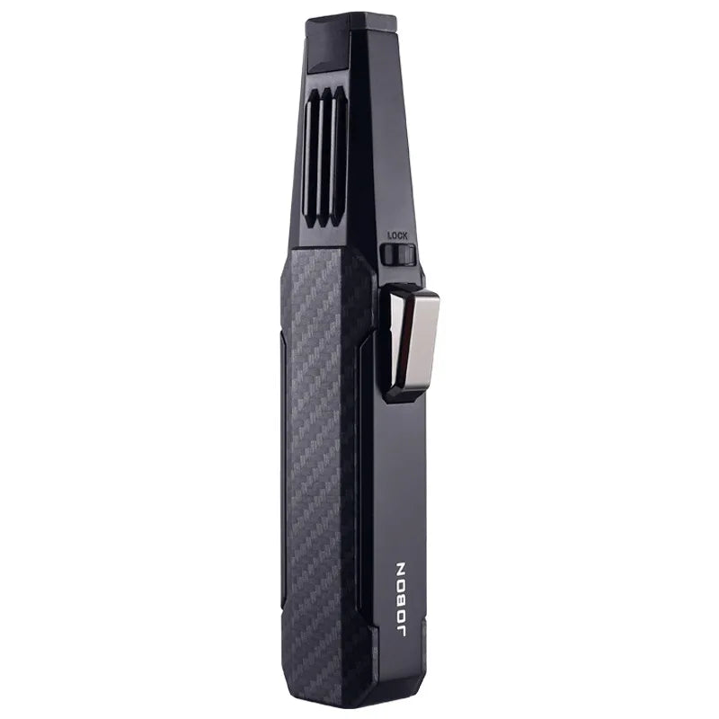 JOBON Jet Flame Pen Airbrush Butane Tube Lighter, Windproof Metal Gas Kitchen BBQ & Cigar Torch