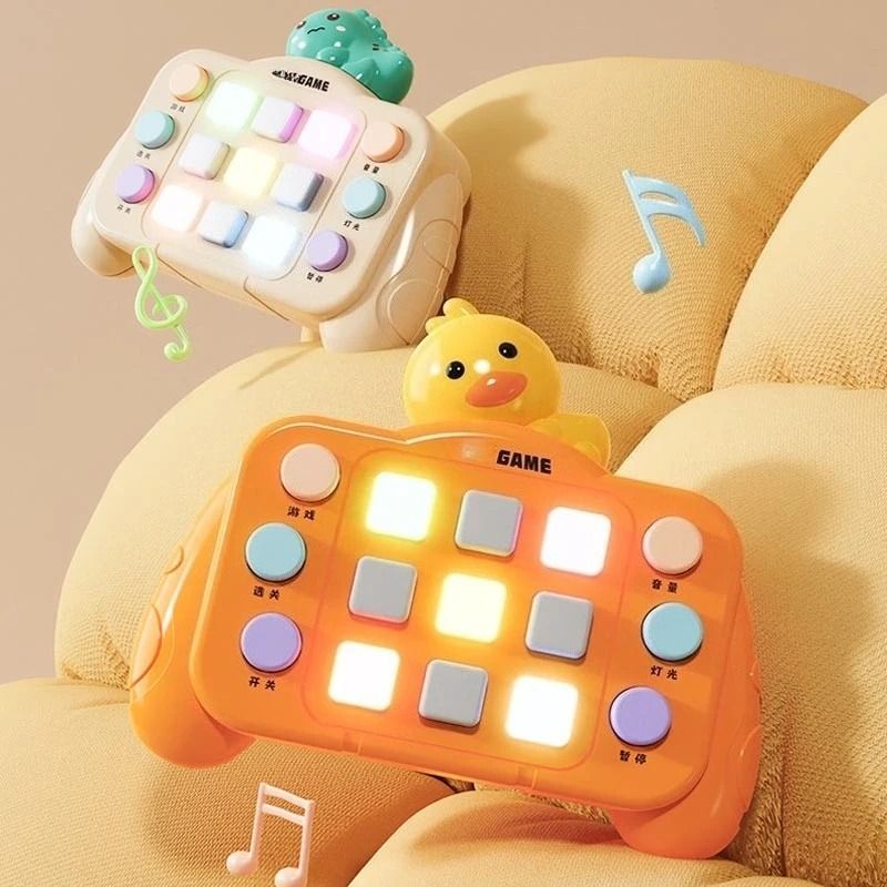 Montessori Busy Board Sensory Toy with LED Light and Switch Controls