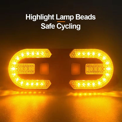 Wireless Bike Turn Signal Light with Remote for Safer Rides