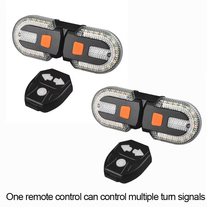 Wireless Bike Turn Signal Light with Remote for Safer Rides