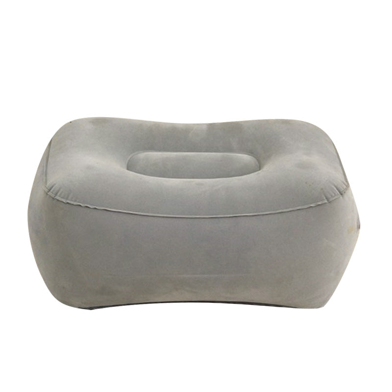 Inflatable Footrest Pillow PVC Foot Rest, Air Pillow Cushion for Travel, Office, Home, Under Desk, Relaxing Feet Tools