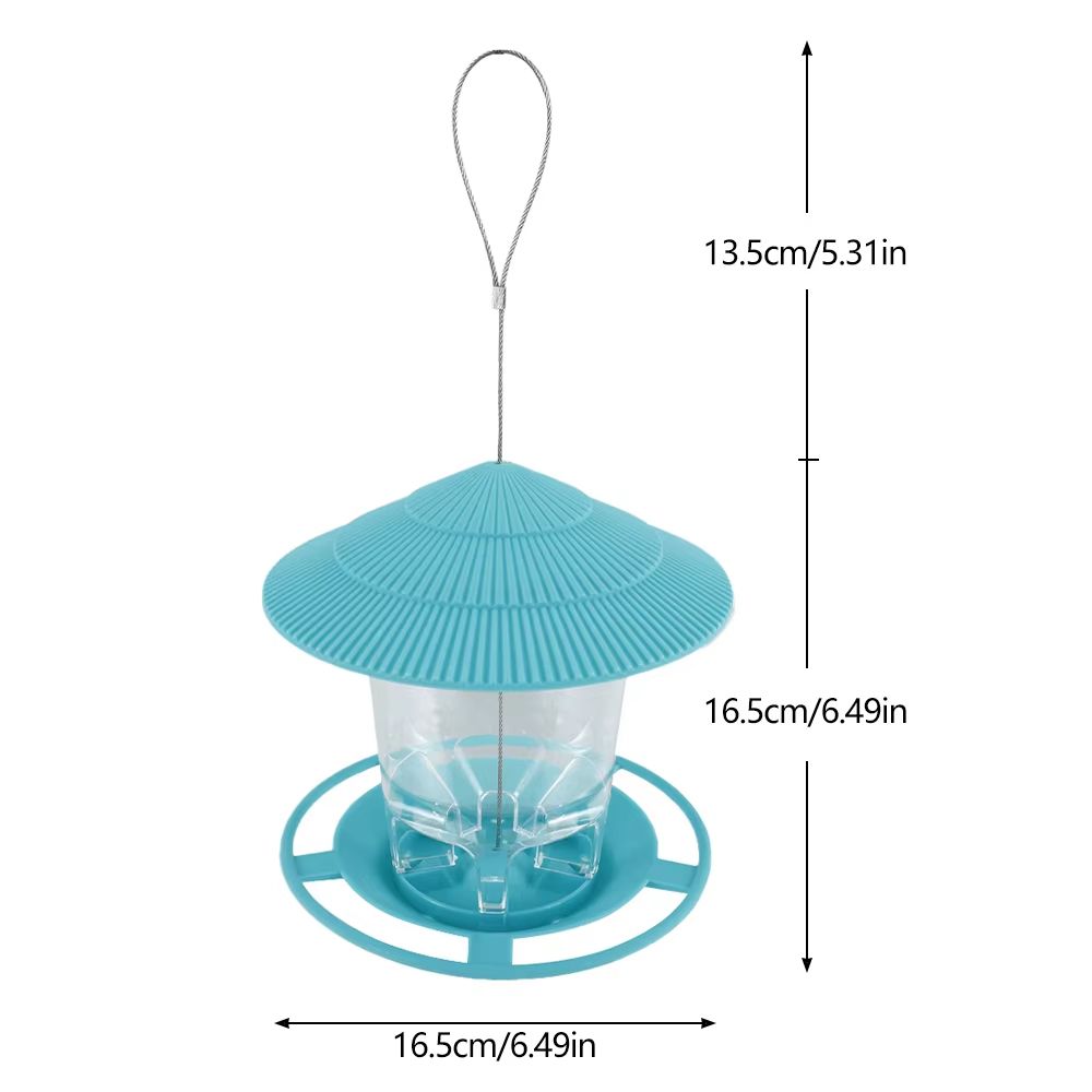 Automatic Multi-Hole Outdoor Bird Feeder Nut Dispenser
