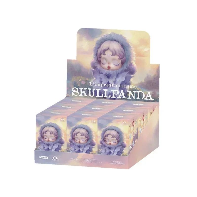 POP MART SKULLPANDA L Impressionnisme Series Blind Box Collectible Figure