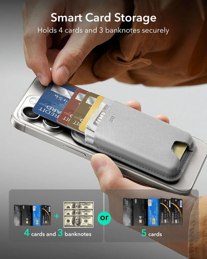 ESR MagSafe Wallet 5 Card Holder with Magnetic Strength for iPhone