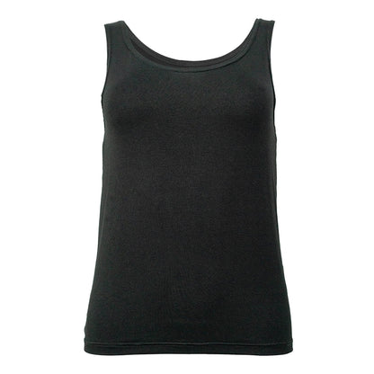 Basic Black Sling Tank Top, Soft Knit Daily Wear for an Effortless, Stylish Look