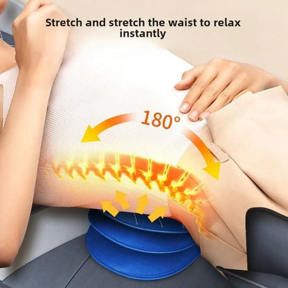 Full Body Heated Vibration Massage Mat with Airbag Traction and Remote Control