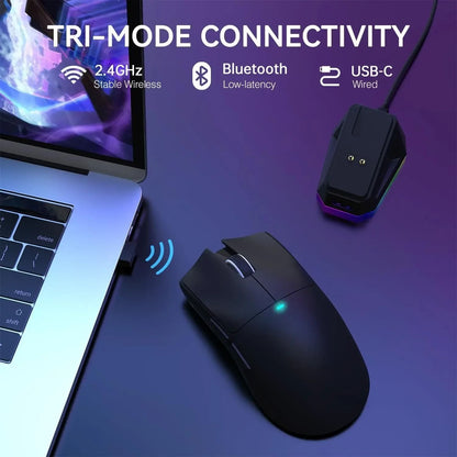 X11 Wireless Gaming Mouse with RGB Dock & 22K DPI Precisionc