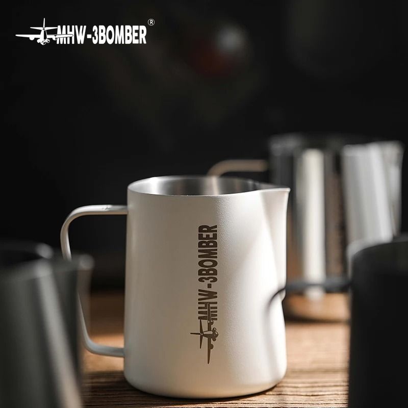 MHW 3Bomber Stainless Steel Milk Frothing Pitcher for Latte Art & Espresso