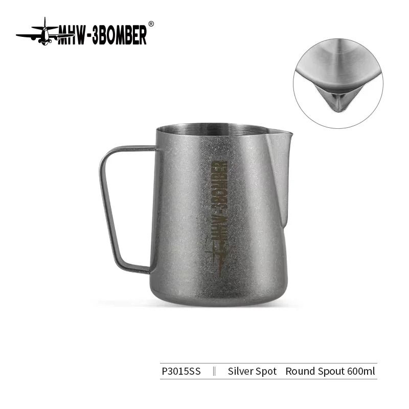 MHW 3Bomber Stainless Steel Milk Frothing Pitcher for Latte Art & Espresso