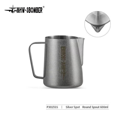 MHW 3Bomber Stainless Steel Milk Frothing Pitcher for Latte Art & Espresso