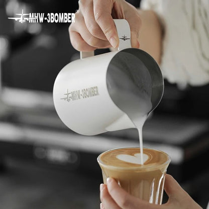 MHW 3Bomber Stainless Steel Milk Frothing Pitcher for Latte Art & Espresso