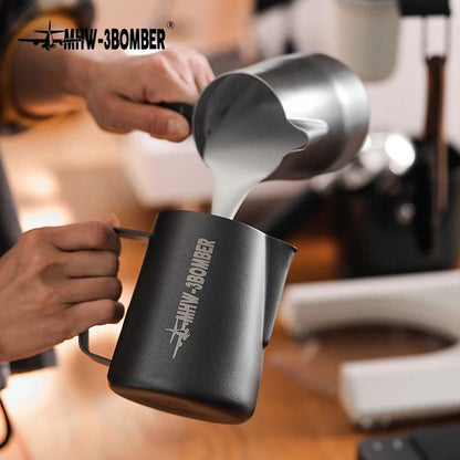 MHW 3Bomber Stainless Steel Milk Frothing Pitcher for Latte Art & Espresso
