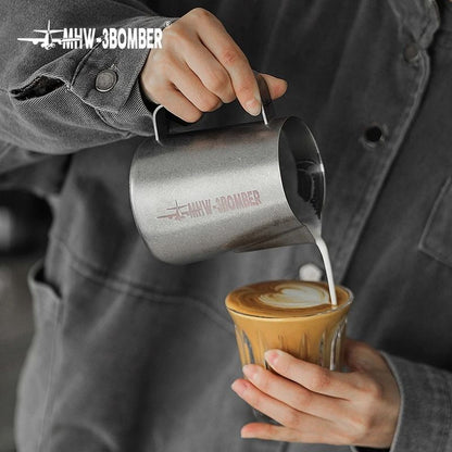 MHW 3Bomber Stainless Steel Milk Frothing Pitcher for Latte Art & Espresso