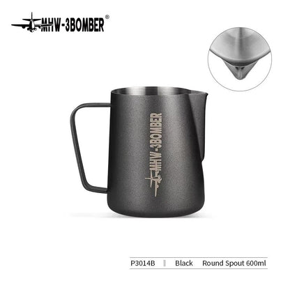 MHW 3Bomber Stainless Steel Milk Frothing Pitcher for Latte Art & Espresso