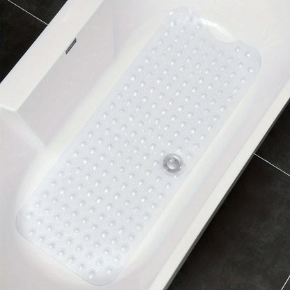 Non Slip Shower Mat with Drain Holes and Suction Cups