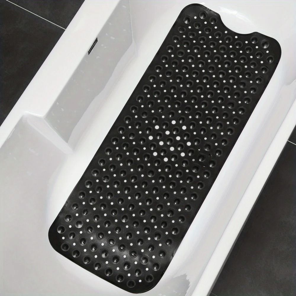 Non Slip Shower Mat with Drain Holes and Suction Cups