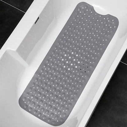 Non Slip Shower Mat with Drain Holes and Suction Cups