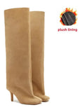 brown plush lining