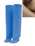 blue plush lining