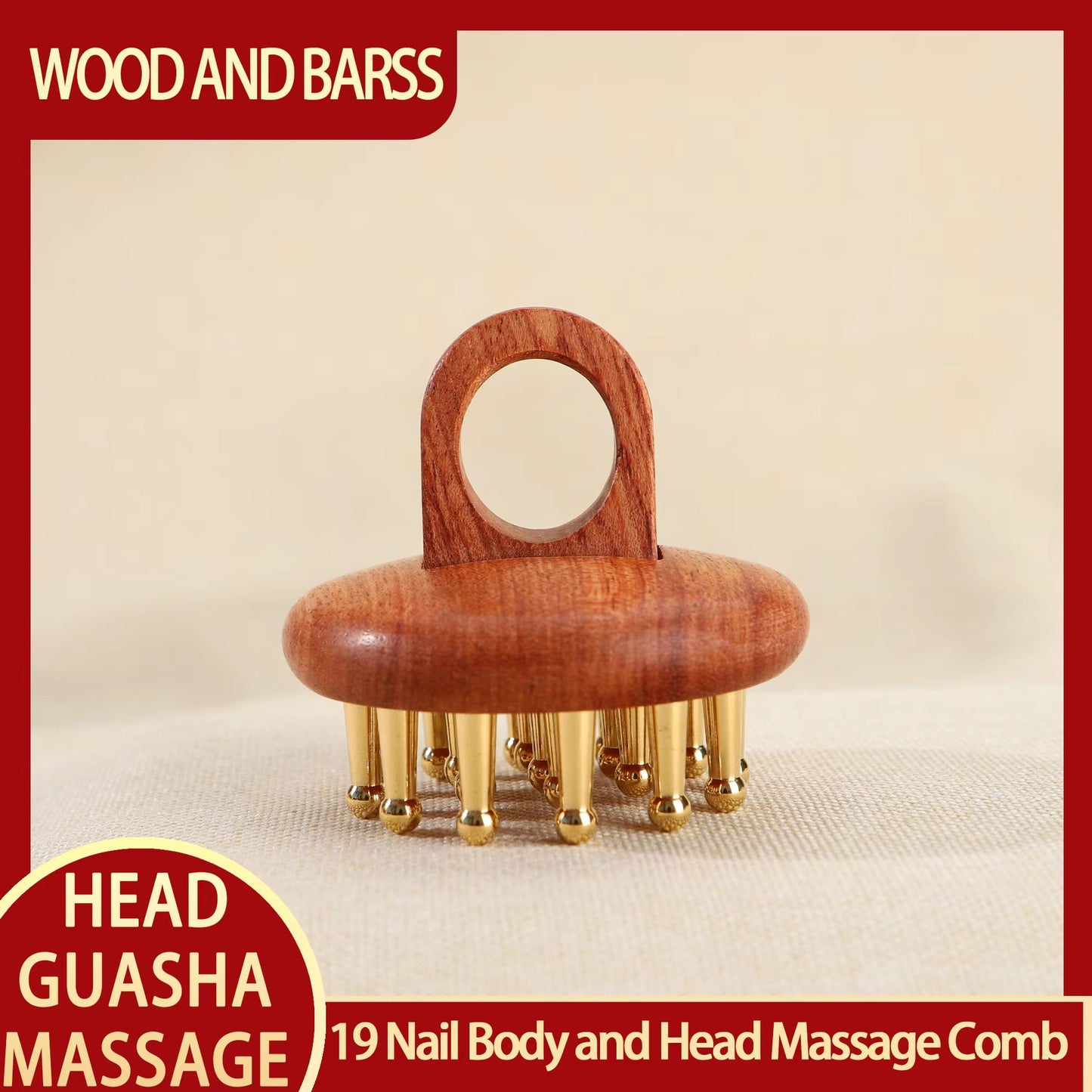 Guasha Facial Massager Tool – Kansa Wand for Natural Skin Rejuvenation & Relaxation