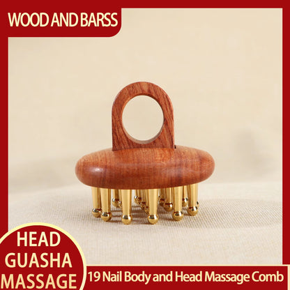 Guasha Facial Massager Tool – Kansa Wand for Natural Skin Rejuvenation & Relaxation