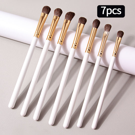 7Pcs Eye Shadow Makeup Brushes Set Soft Blending Cosmetic Brushes Kit for Flawless Eye Looks