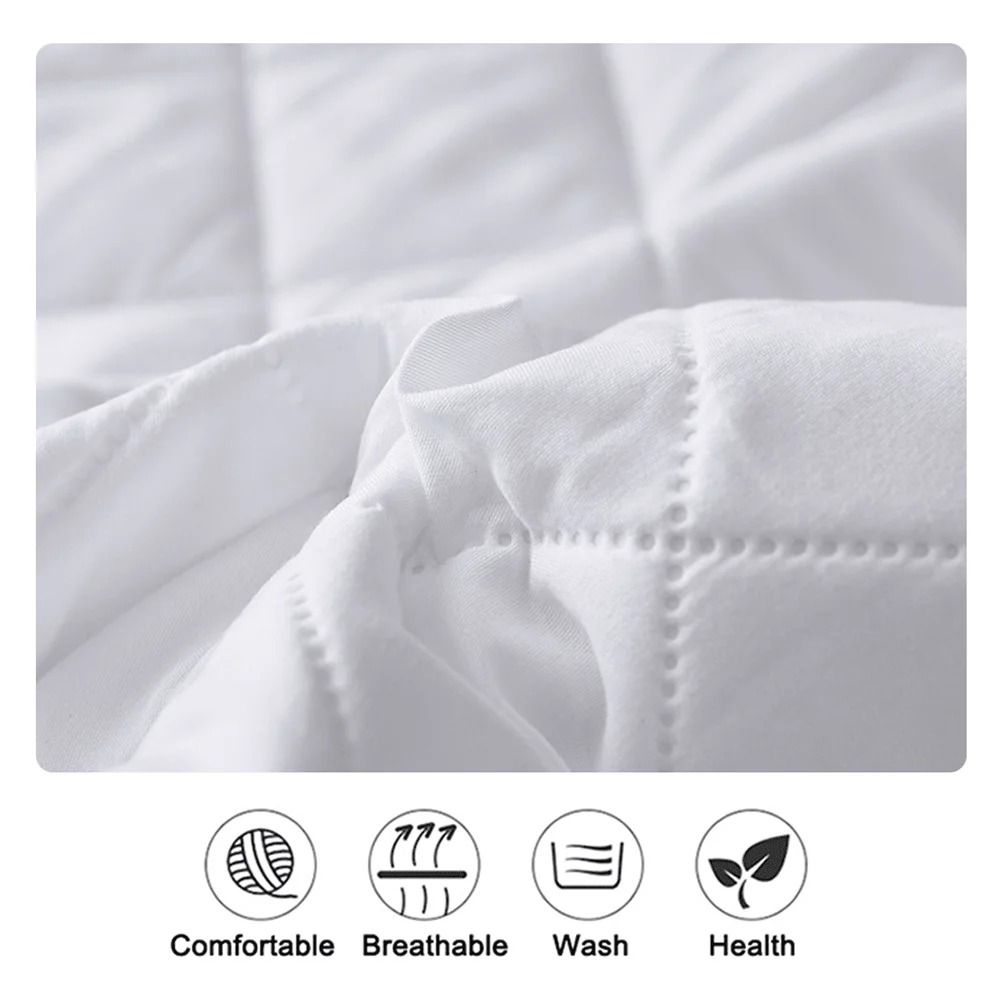Waterproof Mattress Protector Fitted Sheet Style Bed Cover Multi Size