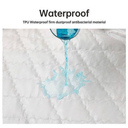 Waterproof Mattress Protector Fitted Sheet Style Bed Cover Multi Size