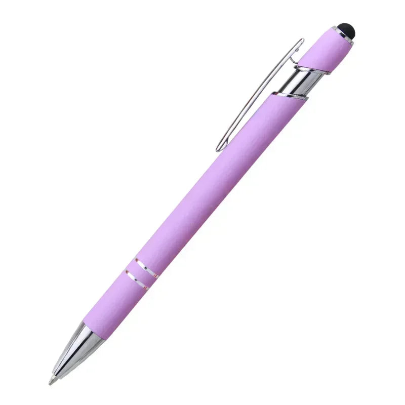 Wholesale Metal Ballpoint Pens with Touch Screen Tip, Office, School, Promotional Advertising Pen with Custom Logo