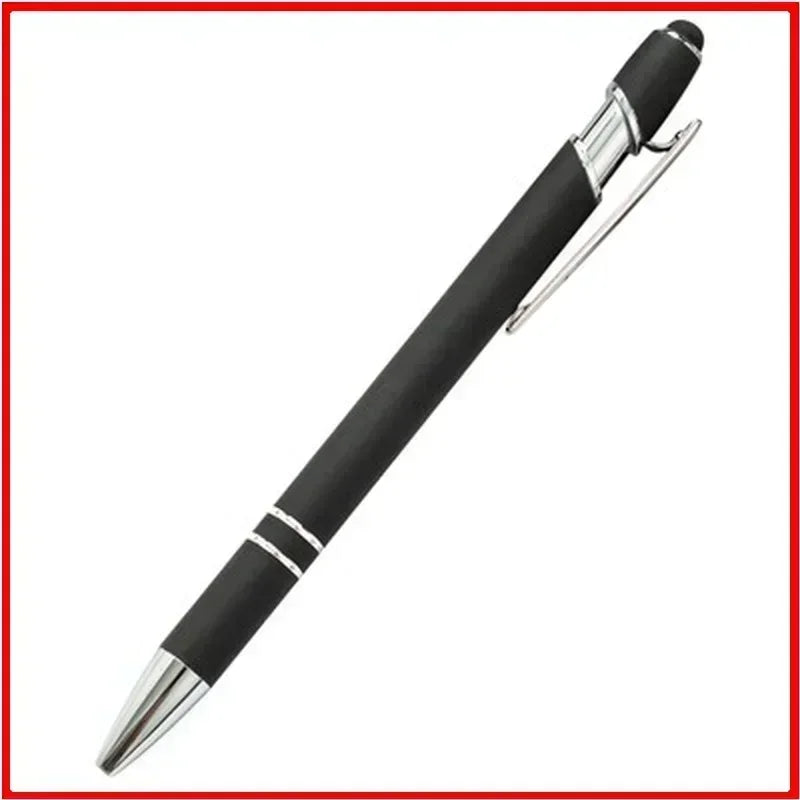 Wholesale Metal Ballpoint Pens with Touch Screen Tip, Office, School, Promotional Advertising Pen with Custom Logo