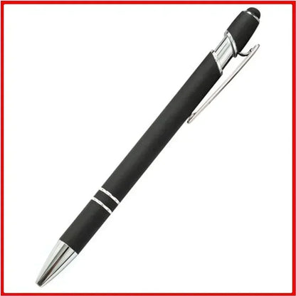 Wholesale Metal Ballpoint Pens with Touch Screen Tip, Office, School, Promotional Advertising Pen with Custom Logo